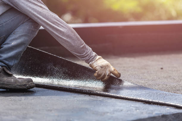 Professional Waterproofing technician working in Elkridge, MD